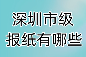 深圳市级报纸有哪些