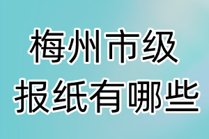 梅州市级报纸有哪些