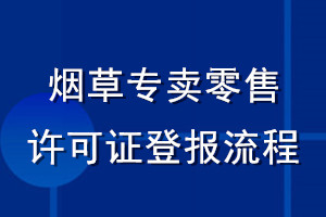 烟草专卖零售许可证登报流程